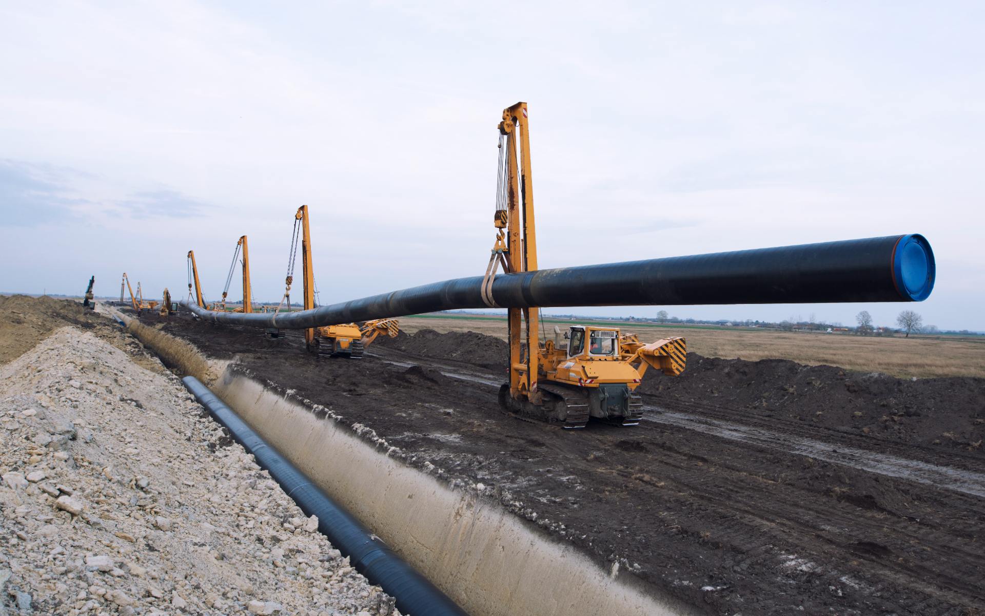 Nigeria gas pipeline infrastructure construction
